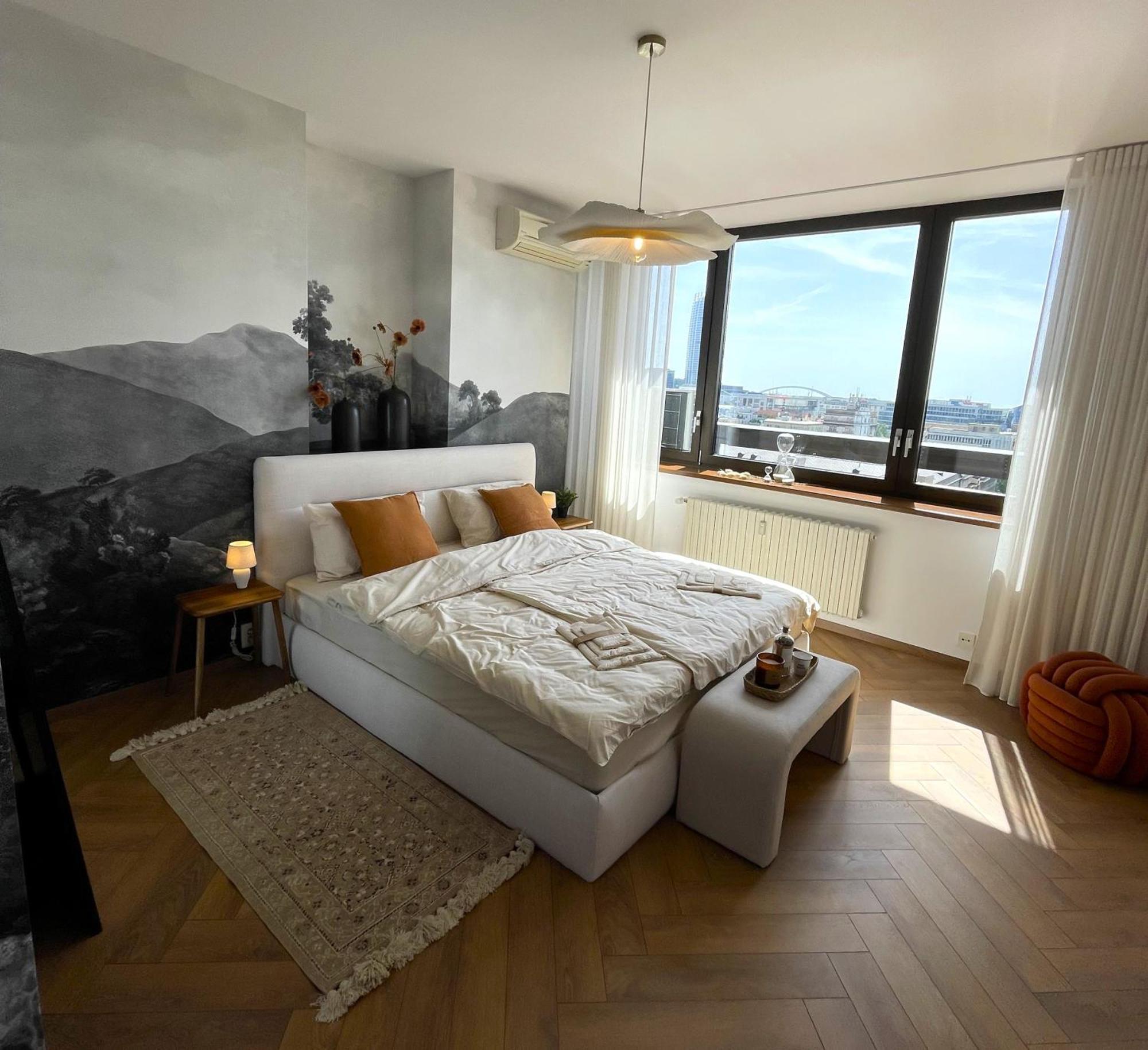 Panorama View Design Apt In Old Town - Free Parking 布拉迪斯拉发 外观 照片